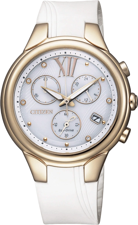 Citizen,Other 36mm,36mm,Stainless Steel,White,Quartz,FB1313,FB1313-03A