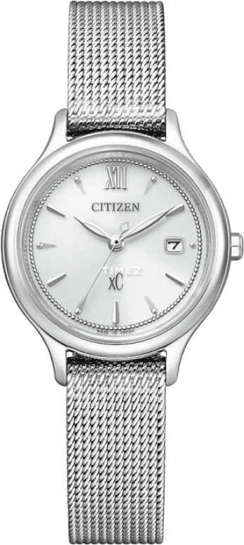 Citizen,Quartz 28mm,28mm,Stainless Steel,White,Quartz,EW2631,EW2631-55A