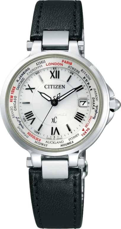 Citizen,Eco-Drive 30mm,30mm,Stainless Steel,White,Quartz,In-house Caliber,Sapphire,Crystal Glass,EC1010,EC1010-06A
