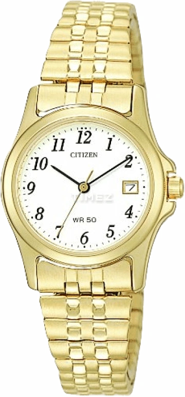 Citizen,Quartz 27mm,27mm,Stainless Steel,White,Quartz,EM5272,EM5272-61A