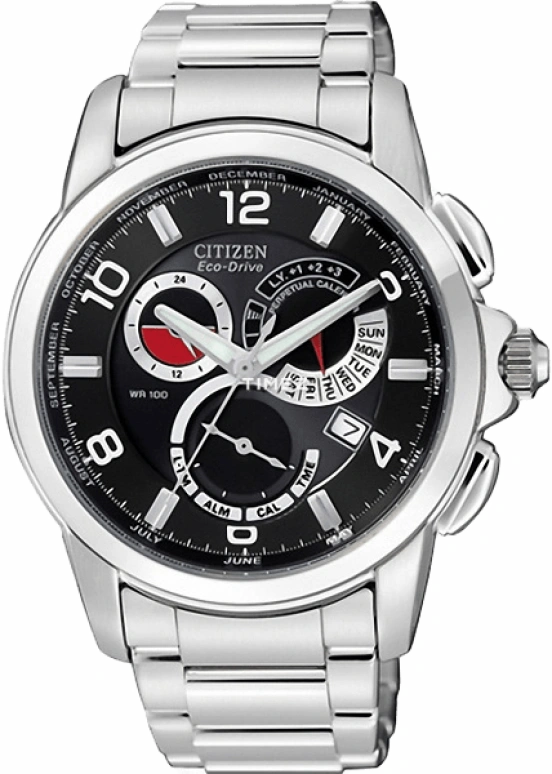 Citizen,Eco-Drive ,Stainless Steel,Black,Sapphire,BL8050,BL8050-56E