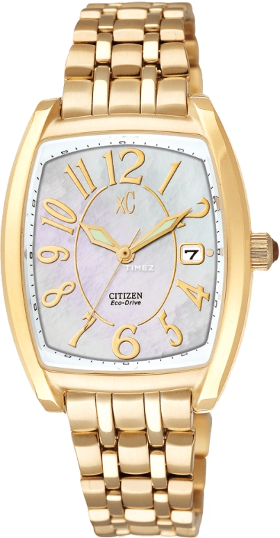 Citizen,Eco-Drive 31mm,31mm,Stainless Steel,Silver White,Crystal Glass,Mother of Pearl,EW0863,EW0863-51D