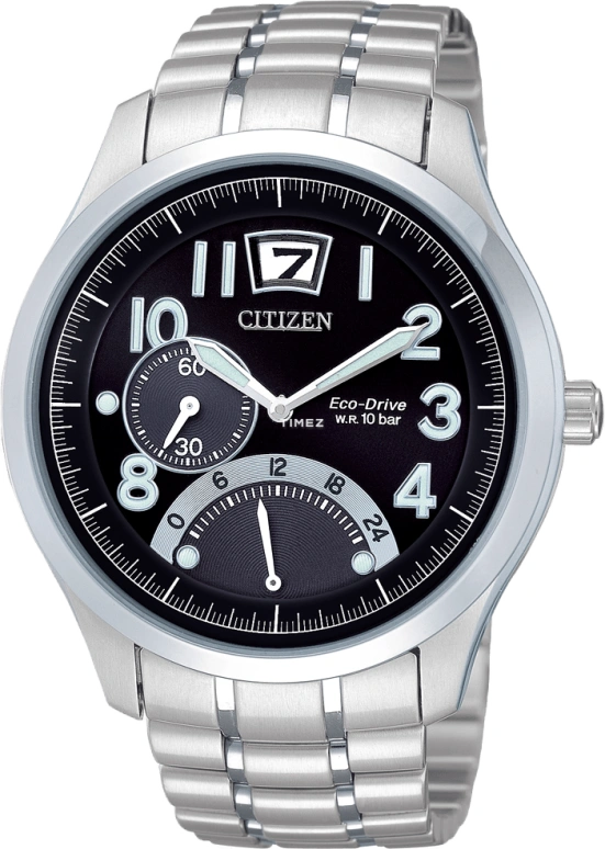 Citizen,Eco-Drive 40mm,40mm,Stainless Steel,Black,Quartz,In-house Caliber,Sapphire,Crystal Glass,BR0025,BR0025-59E