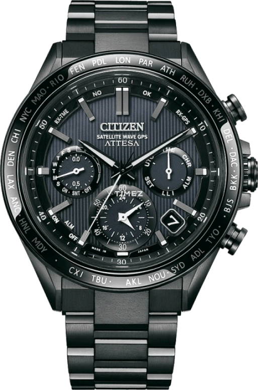 Citizen,Quartz 44.60mm,44.60mm,Titanium,Black,Quartz,CC4055,CC4055-65E