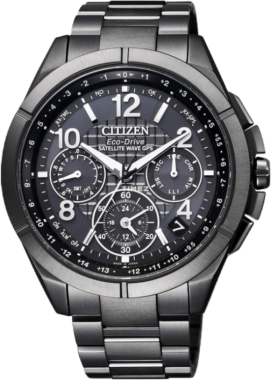 Citizen,Eco-Drive 44mm,44mm,Titanium,Black,Quartz,In-house Caliber,Sapphire,CC9075,CC9075-52F