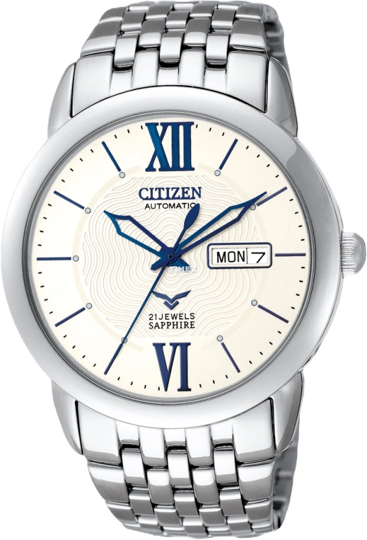 Citizen,Other 40mm,40mm,Stainless Steel,White,Automatic,40hours,In-house Caliber,NH8260,NH8260-68AB