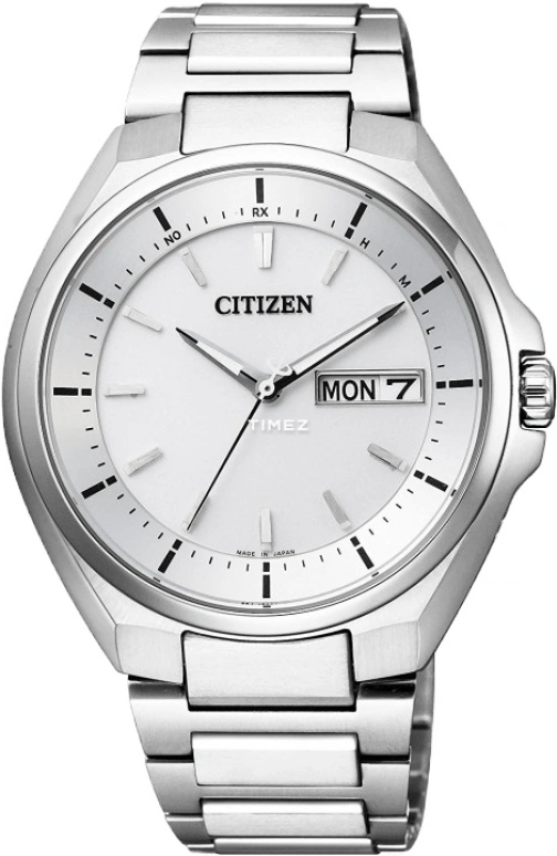 Citizen,Quartz 41mm,41mm,Titanium,White,Quartz,AT6050,AT6050-54A