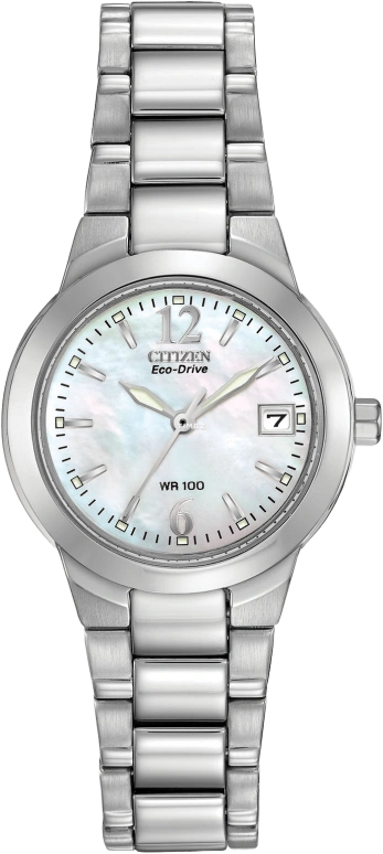 Citizen,Other 26mm,26mm,Stainless Steel,White,Quartz,EW1670,EW1670-59D