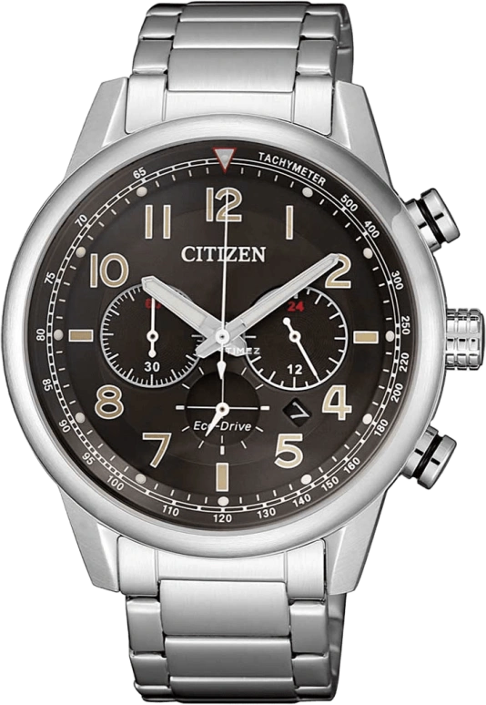 Citizen,Other 43mm,43mm,Stainless Steel,Black,Quartz,CA4420,CA4420-81E