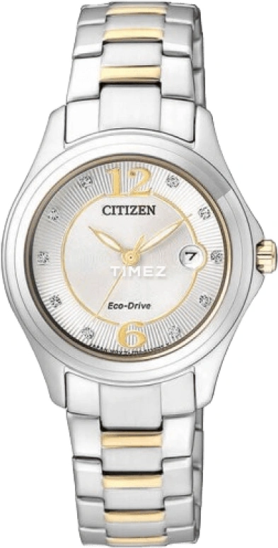 Citizen,Other 29.50mm,29.50mm,Stainless Steel,White,Quartz,FE1134,FE1134-54A
