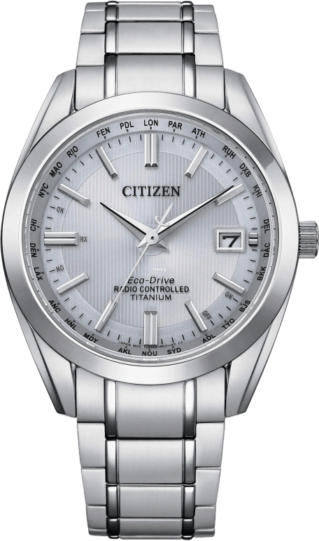Citizen,Eco-Drive 40mm,40mm,Titanium,Silver,Quartz,CB0260,CB0260-81A
