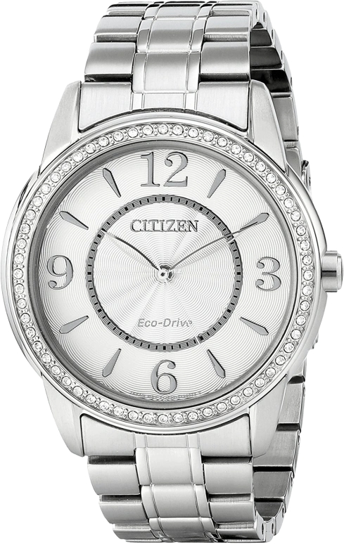 Citizen,Quartz 37mm,37mm,Stainless Steel,White,Quartz,FE7000,FE7000-58A