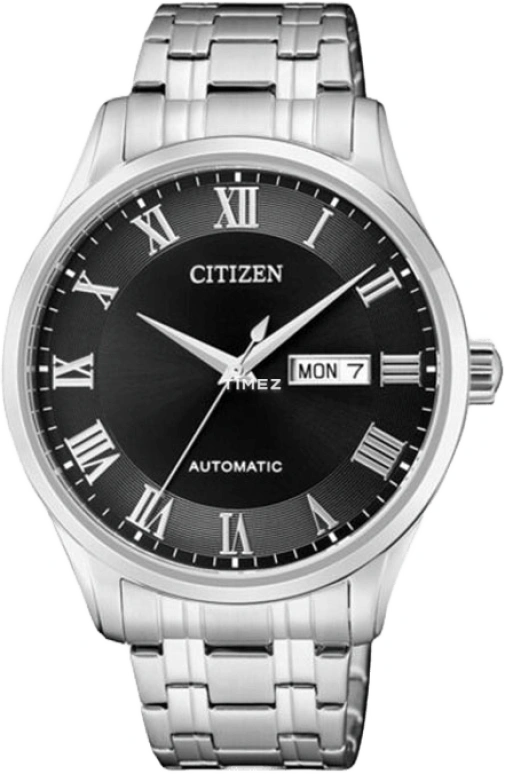 Citizen,Other 41.40mm,41.40mm,Stainless Steel,Black,Automatic,40hours,In-house Caliber,NH8360,NH8360-80EB