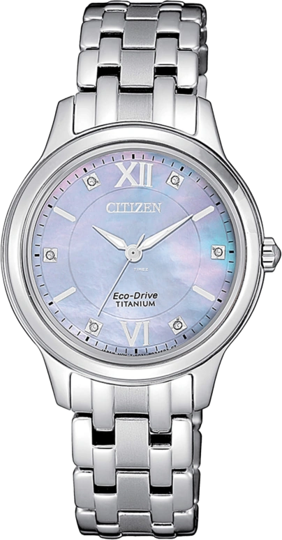 Citizen,Eco-Drive 30mm,30mm,Titanium Gold,Purple,Quartz,In-house Caliber,Sapphire,Crystal Glass,EM0720,EM0720-85Y