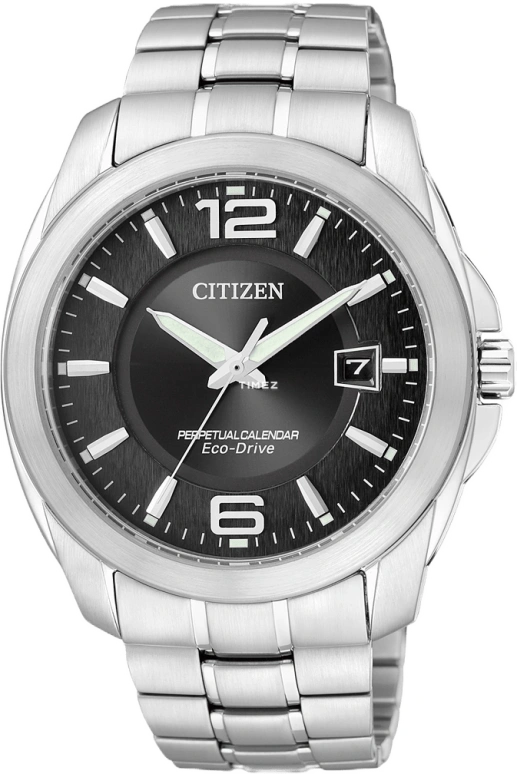 Citizen,Eco-Drive 42mm,42mm,Stainless Steel,Black,Quartz,In-house Caliber,Sapphire,Crystal Glass,BL1240,BL1240-59E