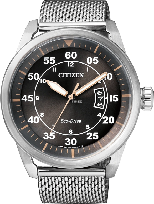 Citizen,Eco-Drive 44.80mm,44.80mm,Stainless Steel,Black,Sapphire,AW1360,AW1360-55F
