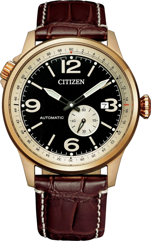 Citizen,Other 42mm,42mm,Stainless Steel,Black,Automatic,In-house Caliber,Hardlex,Crystal Glass,NJ0143,NJ0143-19E