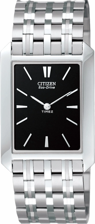 Citizen,Eco-Drive ,Stainless Steel,Black,Crystal Glass,AR3000,AR3000-77E