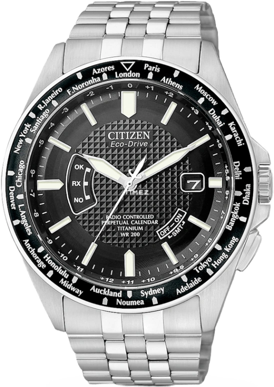 Citizen,Quartz 44mm,44mm,Titanium,Black,Quartz,CB0030,CB0030-56E