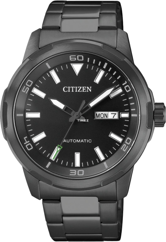 Citizen,Other 44mm,44mm,Stainless Steel,Black,Automatic,NH8375,NH8375-82E