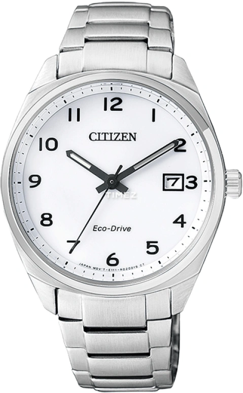 Citizen,Eco-Drive 35.50mm,35.50mm,Stainless Steel,White,Crystal Glass,EO1170,EO1170-51A