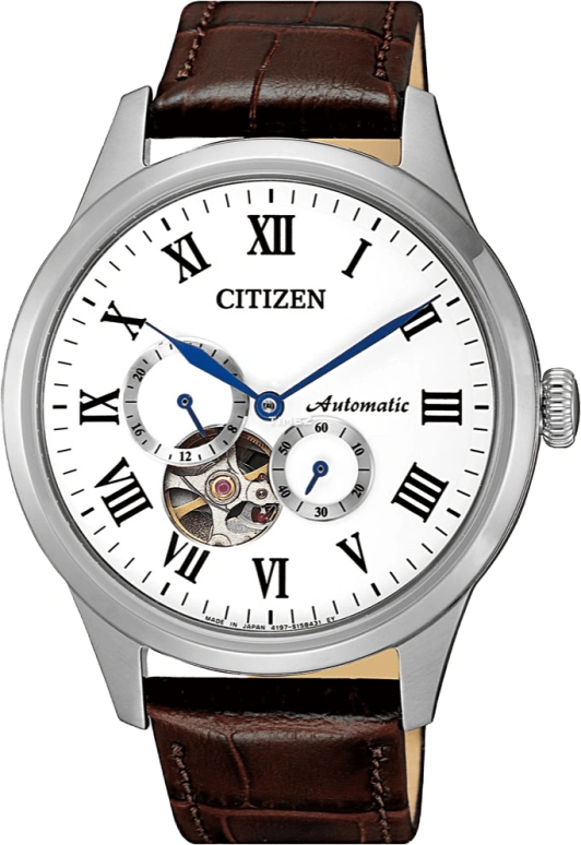 Citizen,Other 40mm,40mm,Stainless Steel,White,Automatic,In-house Caliber,Sapphire,NP1020,NP1020-15A
