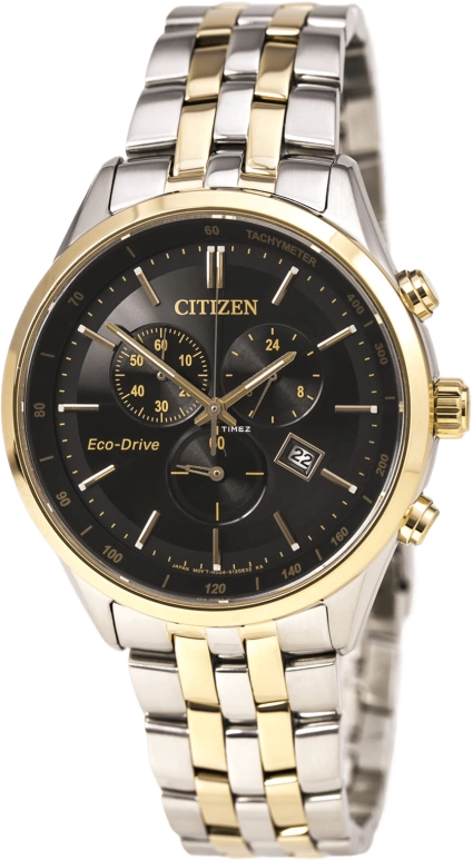Citizen,Other 42mm,42mm,Stainless Steel,Black,Quartz,In-house Caliber,Sapphire,Crystal Glass,AT2146,AT2146-59E