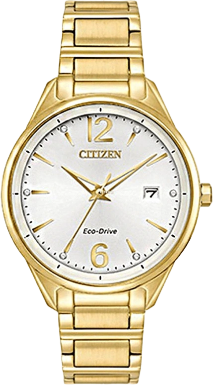 Citizen,Quartz 37mm,37mm,Stainless Steel,Silver,Quartz,FE6102,FE6102-53A