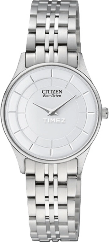 Citizen,Quartz 25mm,25mm,Stainless Steel,White,Sapphire,Crystal Glass,EG3210,EG3210-51A