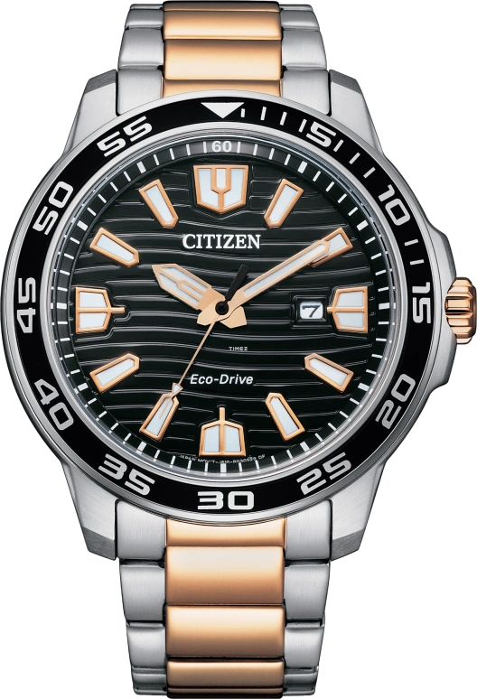 Citizen,Eco-Drive 45mm,45mm,Stainless Steel,Black,Quartz,In-house Caliber,Hardlex,Crystal Glass,AW1524,AW1524-84E