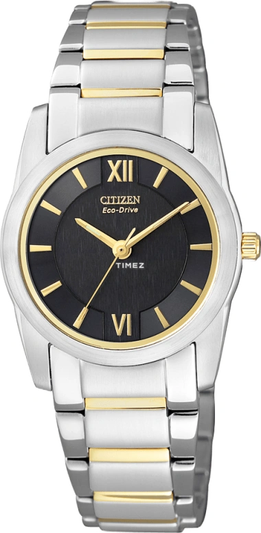 Citizen,Eco-Drive 28mm,28mm,Stainless Steel,Black,Quartz,In-house Caliber,Sapphire,Crystal Glass,EP5784,EP5784-51E