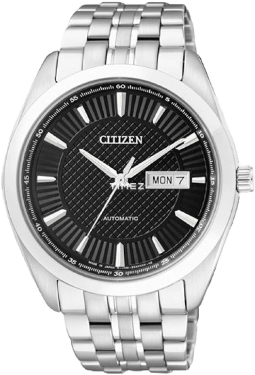 Citizen,Other 41mm,41mm,Stainless Steel,Black,Sapphire,Crystal Glass,NP4010,NP4010-55EB