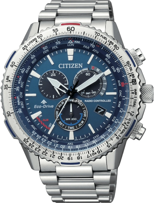 Citizen,Eco-Drive 45.90mm,45.90mm,Stainless Steel,Quartz,In-house Caliber,Sapphire,CB5000,CB5000-50L
