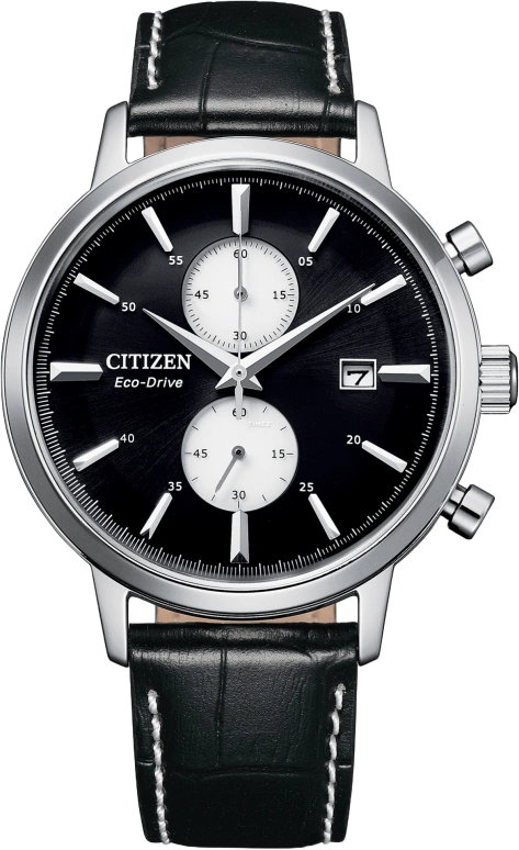 Citizen,Eco-Drive 42mm,42mm,Stainless Steel,Black,Quartz,CA7061,CA7061-18E