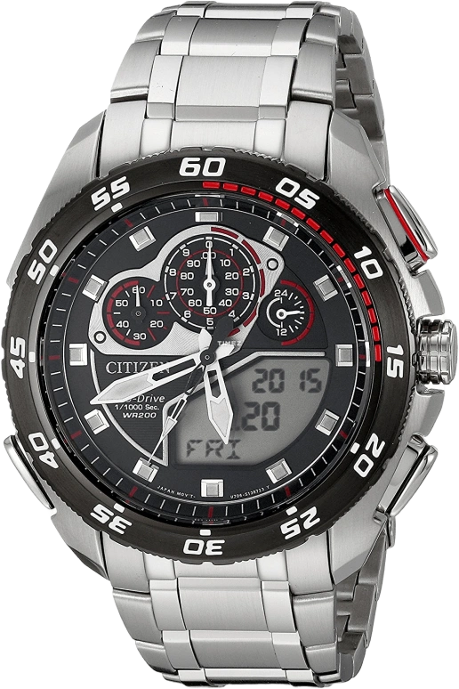Citizen,ProMaster 44mm,44mm,Stainless Steel,Black,Quartz,JW0111,JW0111-55E