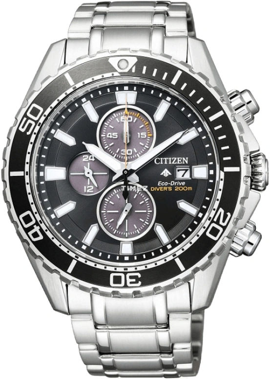 Citizen,Quartz 44.50mm,44.50mm,Stainless Steel,Black,Quartz,CA0711,CA0711-98H