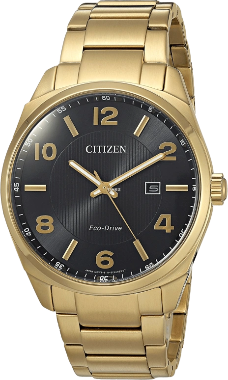Citizen,Eco-Drive 43mm,43mm,Stainless Steel,Black,Quartz,In-house Caliber,Crystal Glass,BM7322,BM7322-57E