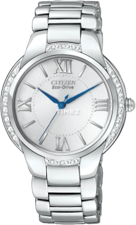 Citizen,Eco-Drive 35mm,35mm,Stainless Steel,Silver,Quartz,EM0090,EM0090-57A