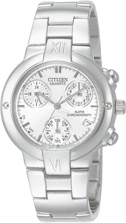 Citizen,Other ,Stainless Steel,White,Quartz,In-house Caliber,Hardlex,Crystal Glass,EI4000,EI4000-56A
