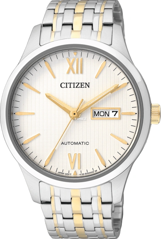 Citizen,Other 40mm,40mm,Stainless Steel,White,Sapphire,Crystal Glass,NP4074,NP4074-52AB