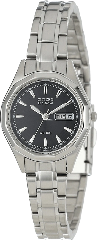 Citizen,Other 26mm,26mm,Stainless Steel,Black,Quartz,EW3140,EW3140-51E