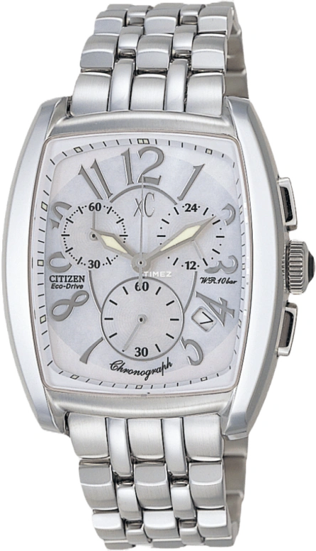 Citizen,Eco-Drive 36mm,36mm,Stainless Steel,Silver White,Crystal Glass,FA2060,FA2060-59W