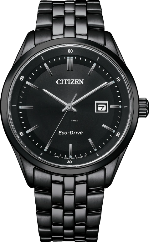 Citizen,Eco-Drive 41mm,41mm,Stainless Steel,Black,Quartz,In-house Caliber,Sapphire,BM7565,BM7565-80E