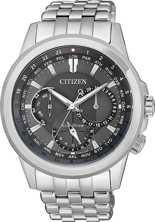 Citizen,Eco-Drive 44mm,44mm,Stainless Steel,Quartz,In-house Caliber,Crystal Glass,BU2021,BU2021-51H