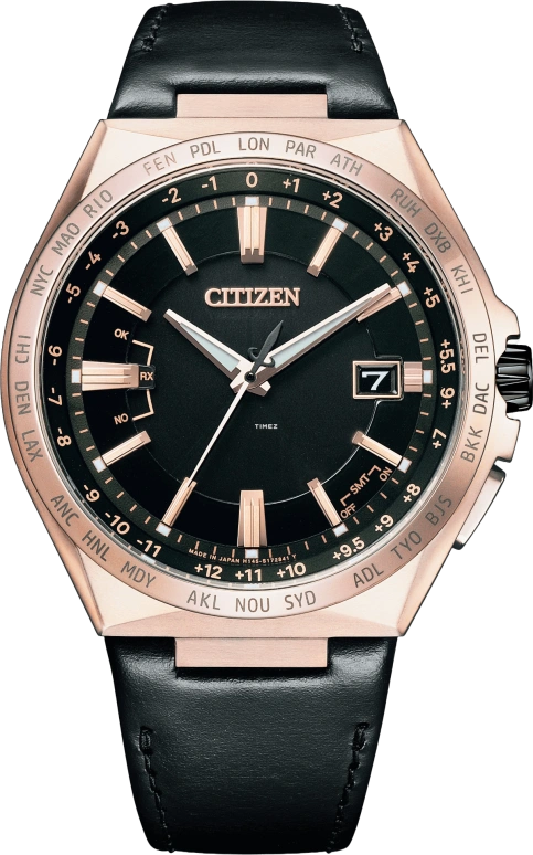 Citizen,Eco-Drive 43mm,43mm,Titanium,Black,Quartz,In-house Caliber,Sapphire,CB0217,CB0217-04E
