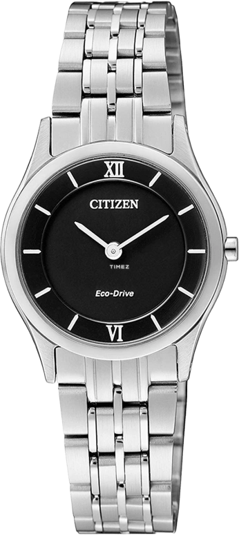 Citizen,Quartz 26mm,26mm,Stainless Steel,Black,Quartz,EG3221,EG3221-55E