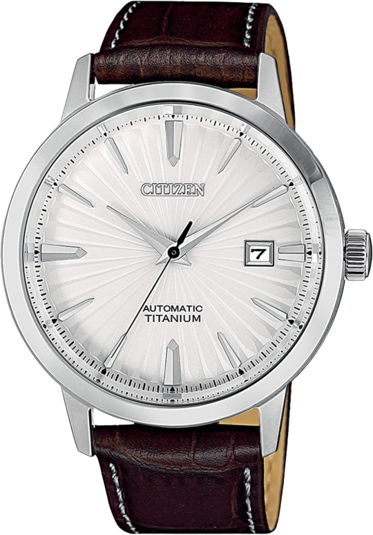 Citizen,Other 40mm,40mm,Titanium,White,Handwound,NJ2180,NJ2180-38A
