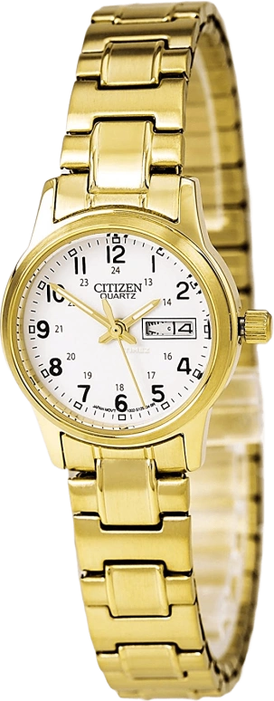 Citizen,Quartz 25mm,25mm,Stainless Steel,White,Quartz,EQ0582,EQ0582-90A