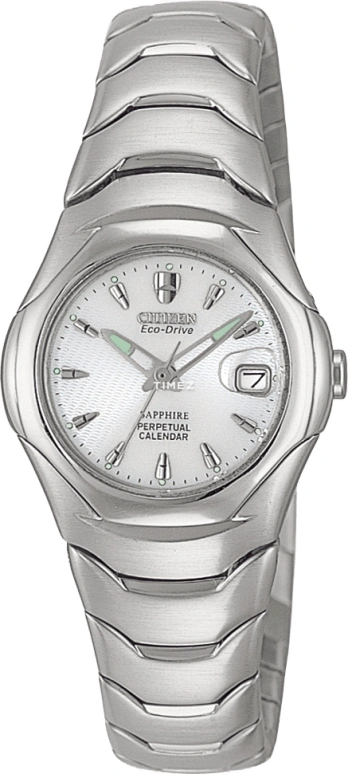 Citizen,Eco-Drive 26mm,26mm,Stainless Steel,White,Sapphire,EW7050,EW7050-51A