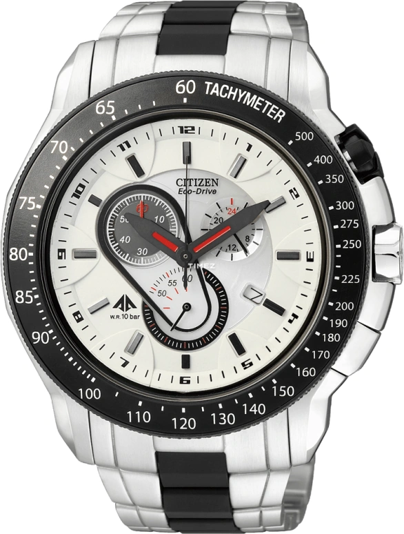 Citizen,Eco-Drive ,Stainless Steel,Black,Sapphire,AT0710,AT0710-50A